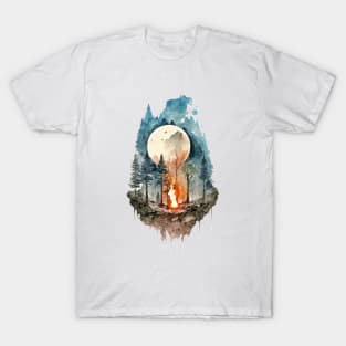 Mountain and the forest 1 T-Shirt